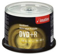 Imation DVD+R 16x AquaGuard (50) (23853)